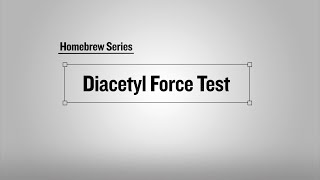 Diacetyl Force Test [upl. by Klein]