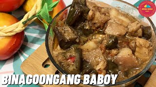 Pork Binagoongan With Eggplant [upl. by Gerianna]