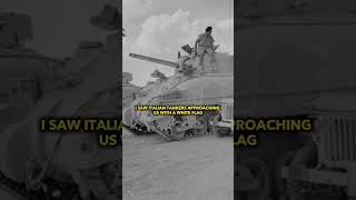 How were Italian soldiers remembered by British tankers shorts [upl. by Rycca]