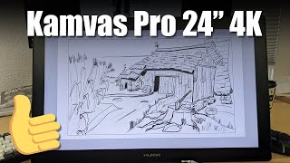 Its not better but Im still replacing my Cintiq Pro  Kamvas Pro 24quot 4K [upl. by Steffie]