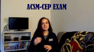 ACSMCEP Exam [upl. by Nahtnamas]