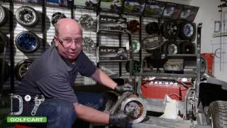 EZGO RXV Golf Cart Motor Removal amp Installation HowTo [upl. by Anele848]