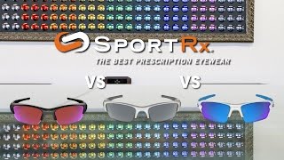 Oakley Half Jacket 20 Standard amp XL vs Flak 20 XL  SportRx [upl. by Mich703]