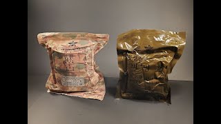 2015 amp 1993 South Korea RoK Field Rations MRE Review Meal Ready to Eat Taste Testing [upl. by Chandler]