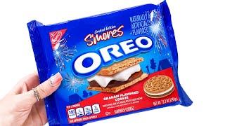 Smores OREOS  Limited Edition Unwrapping [upl. by Lazes]