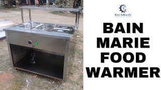 How to Use a BainMarie Perfectly Cooked Delicate Foods  Food Warmer  Restaurant Kitchen Setup [upl. by Radack]