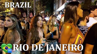 🇧🇷 LEBLON DISTRICT NIGHTLIFE RIO DE JANEIRO BRAZIL 2021 FULL TOUR [upl. by Carmelle576]