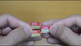 Sandisk Extreme MicroSD Original vs Fake [upl. by Beaulieu]