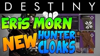 Destiny NEW quotHunter Cloaksquot “Hood Of The Spawn” “Cloak Of The Hidden” NEW VENDOR Cloaks Showcase [upl. by Larson]