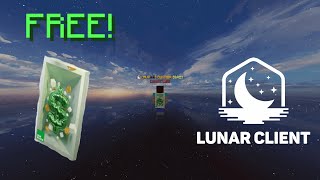 How To Get A FREE COSMETIC On Lunar Client 2024 [upl. by Riebling]