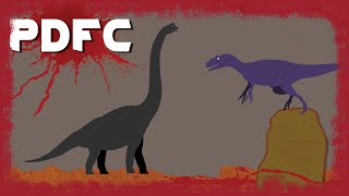 PDFC  Brachiosaurus vs Saurophaganax [upl. by Yrrap]