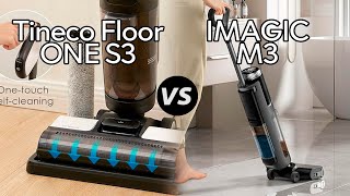 Tineco Floor ONE S3 Vs IMAGIC M3  Which One Is Better specs Comparison [upl. by Ecnarf]