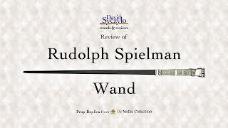 Rudolph Spielman Wand  The Noble Collection [upl. by Armil]