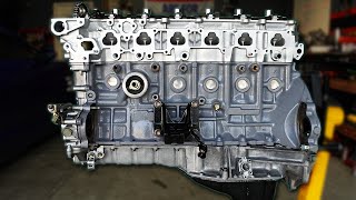 Landcruiser 1VDftv V8 engine build assembly check cam timing compression EVERY ENGINE EVERY TIME [upl. by Moise]