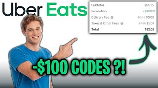 Best Uber Eats Promo Codes for 2024  Free Food Method [upl. by Basir]