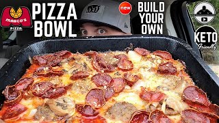 Marcos Pizza® PIZZA BOWL Review 🍕🥣  NEW BUILD YOUR OWN BOWL [upl. by Eiffe699]