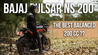 2023 Bajaj Pulsar NS200 Ride Review  STRELL [upl. by Aisatan]