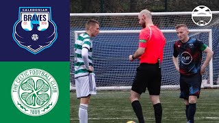 HIGHLIGHTS Caledonian Braves vs Celtic B [upl. by Cressi315]