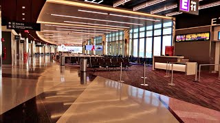 Terminal E Walkthrough  Boston Logan International Airport [upl. by Norahs]