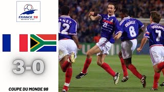 France 30 Afrique du Sud  Coupe du Monde 98 [upl. by Hagood]