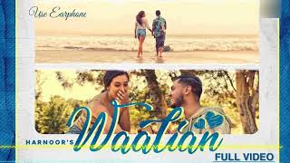 Waalian song  waalian harnoor song lyrics  waalian lyrics [upl. by Nilok846]