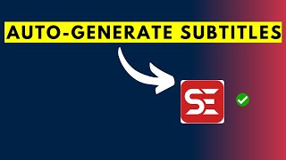 How to Automatically Transcribe and Add Subtitles to a Video Using Subtitle Edit [upl. by Gable]