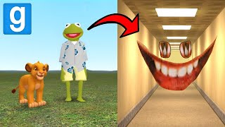 CREEPIEST BACKROOMS CREATURE  Garrys mod Sandbox [upl. by Anelle335]