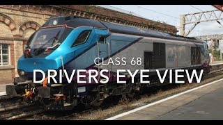 CLASS 68 Captioned Crewe to Wavertree Junction [upl. by Waylon418]