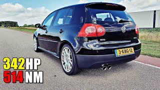 Volkswagen golf mk5 GTI  k04 HYBRID Turbo PERFORMANCE [upl. by Dacey]