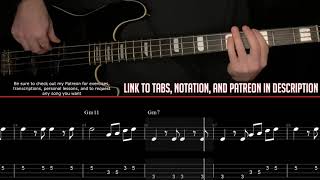 20 AMAZING BASS LINES every bassist should know One take  Play Along Tabs [upl. by Lajes]