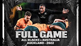 FULL GAME All Blacks v Australia 2022  Auckland [upl. by Cavil]