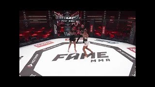 Fame MMA 8 Zusje VS Dagmara Szewczyk БОЙ ПОЛНЫЙ [upl. by Lotsyrk]