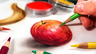 How to SPEED UP your Colored Pencil Drawings [upl. by Jeffries]