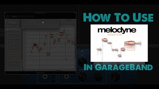 Melodyne Pitch Correction Software In GarageBand [upl. by Atimed109]