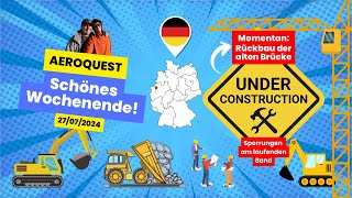 Die unendliche Baustelle Leverkusener Brücke bis 2027 [upl. by Goggin]