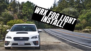 2015  2022 Subaru WRX Fog Light Install OEM Subiespeed [upl. by Jamil]