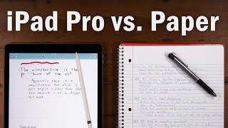 Best NoteTaking Device Ever iPad Pro vs Paper Notebooks [upl. by Negem725]