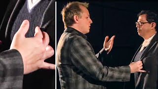 Apollo Robbins Demonstrates the Technique of a Master Pickpocket  The New Yorker [upl. by Airdnahc]