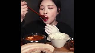 ASMR MUKBANG EAT WITH BOKI BIG BITE♥️ [upl. by Tori]