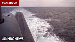 Exclusive access during a US Navy submarines nuclear missile test [upl. by Maxentia137]