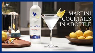 How to Make the Perfect Martini Every Time  Grey Goose Classic Martini Cocktail [upl. by Adnolrehs]