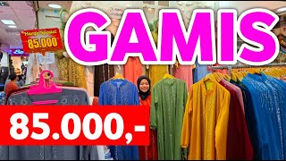 GAMIS TERBARU MURAH 85000 INILAH MODEL GAMIS TERLARIS YANG JADI REBUTAN DI PASAR TANAH ABANG [upl. by Roddy895]