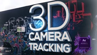 3D CAMERA TRACKER  After Effects Tutorial Easy [upl. by Akerdnahs]