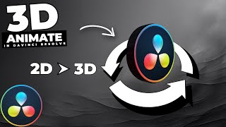 Turn Your LOGO Into A 3D ANIMATION In Davinci Resolve [upl. by Anait692]