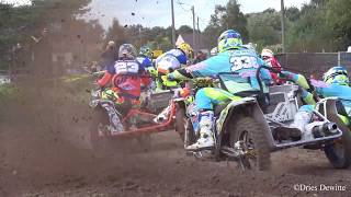 Belgian championship sidecarcross Hasselt 23 juli 2017 [upl. by Ssalguod]