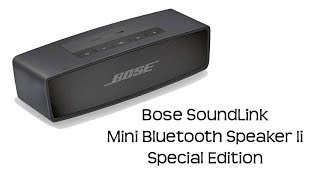 Bose SoundLink Mini Bluetooth Speaker II  Special Edition Review [upl. by Soiritos]