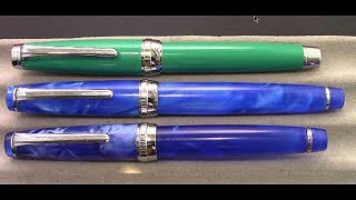 Delike New Moon v3 Green Bamboo Fountain Pen Review [upl. by Acsicnarf]