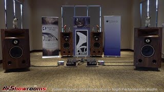 Classic Audio Loudspeakers Purist Audio Design Atma Sphere Tri Planar Florida Audio Expo 2019 [upl. by Gladwin]