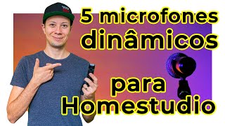 Microfone Dinâmico para Home Studio  Arcano Behringer Shure [upl. by Arreyt457]