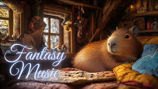 Capybara Music  Relax Music  1 Hour  Fantasy  Meditation  Zen  Fairy Tale [upl. by Pinkerton]